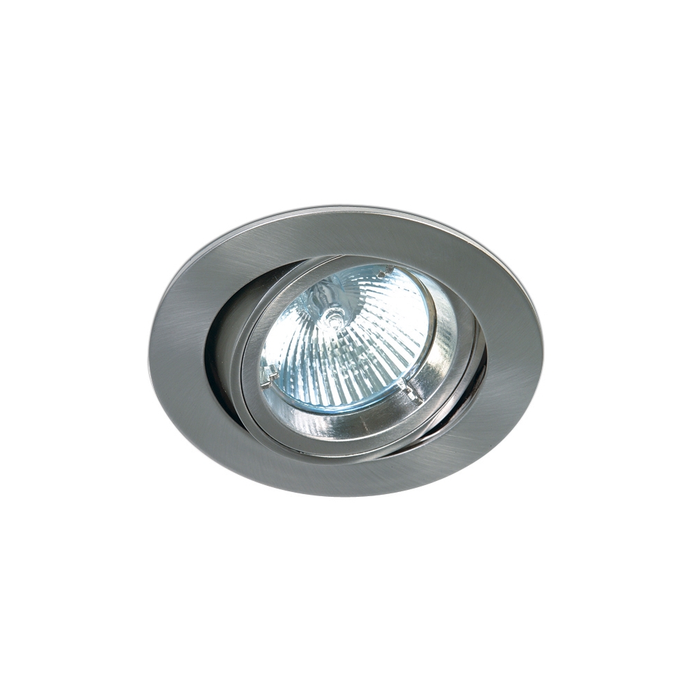 Punto-A MR16, GU5,3, 50W, IP20, 12V, aluminiu natur