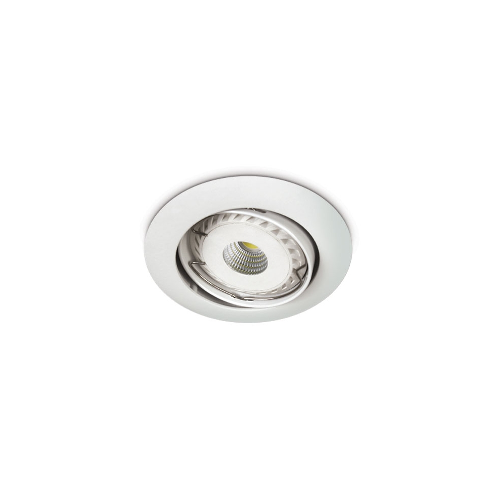 Punto-A PAR16, GU10, 50W, IP20, ajustabil, alb
