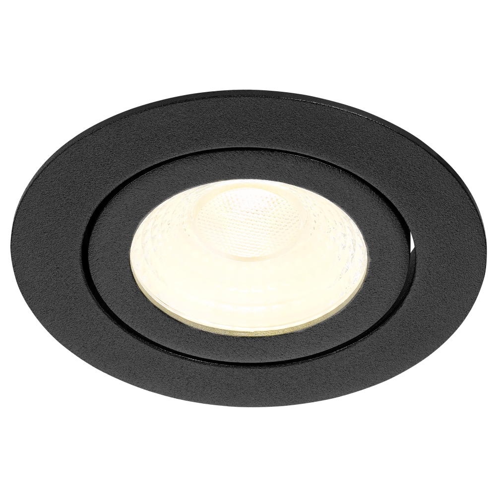 PUNTO LED 8W 760lm 840 36&deg; 230V  IP65/IP20 dim negru