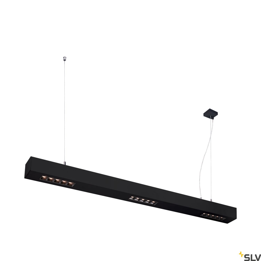 Q-LINE PD, LED Indoor pendant light, 1m, BAP, black, 3000K