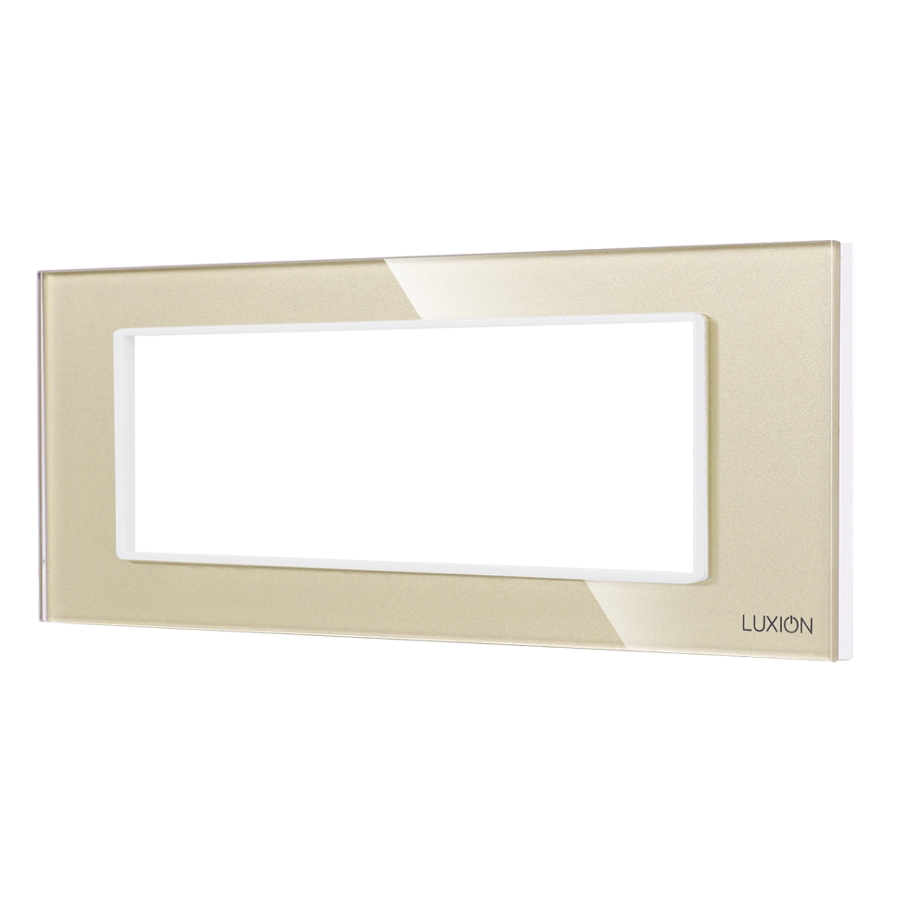 Rama din Sticla Securizata cu Suport 6M LUXION, Standard Italian - auriu