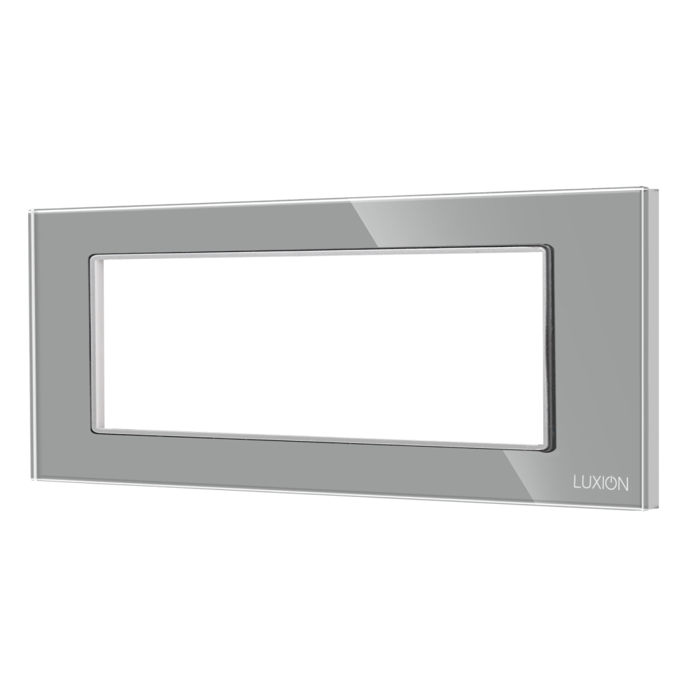 Rama din Sticla Securizata cu Suport 6M LUXION, Standard Italian - gri