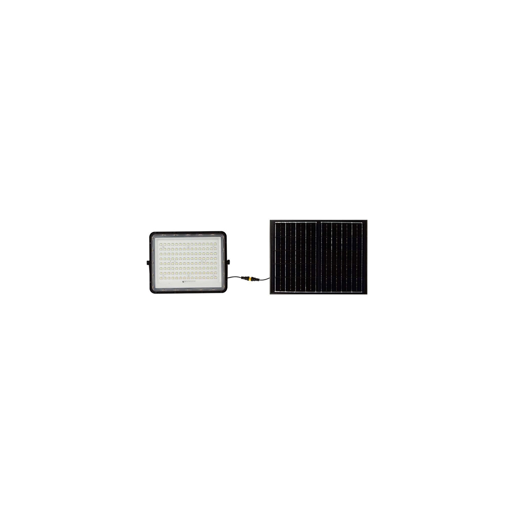 REFLECTOR CU INCARCARE SOLARA 20W 1800LM 4000K - NEGRU