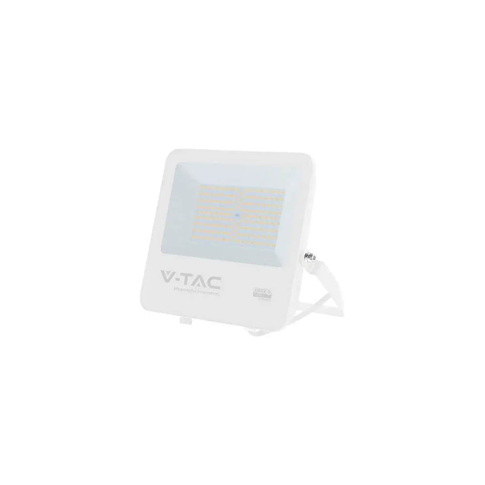 REFLECTOR LED 100W 135LM/W 6500K IP65 CABLU 1M CIP CREE - ALB