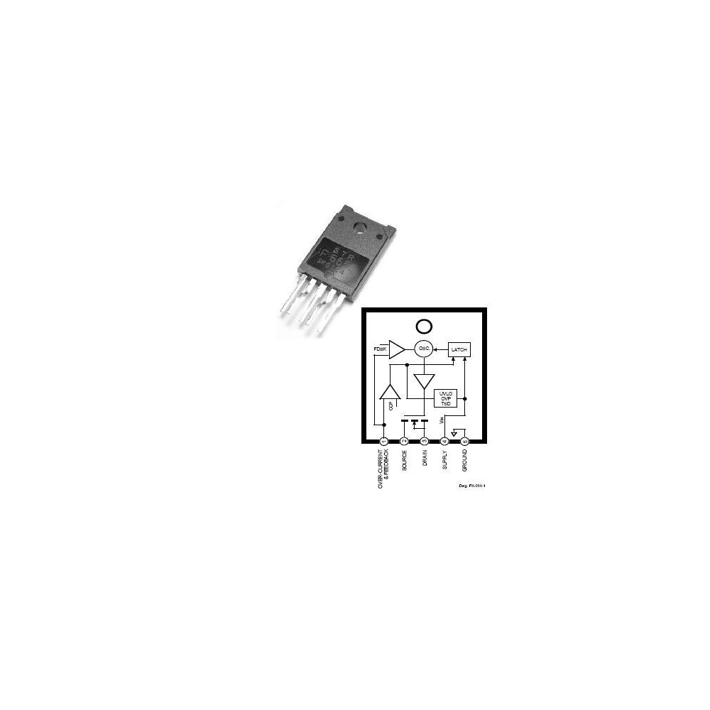REGULATOR SURSA TENSIUNE FLYBACK SKN 650V 58W
