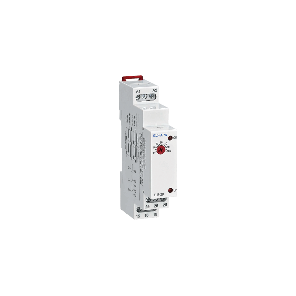 RELEU 1C-ON-INT.+1C-ON-INST  ELR-2B 24-240V 3s-10min