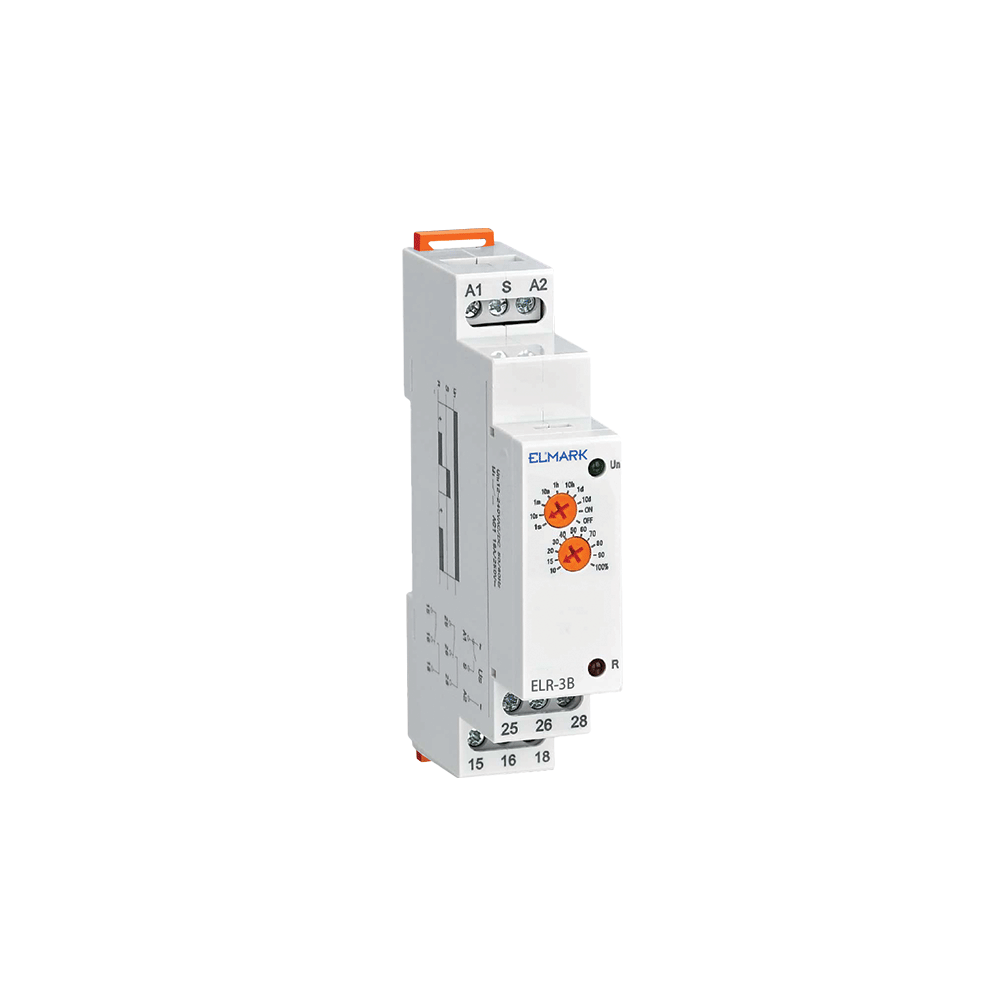 RELEU CU INTARZIERE ELR-3B RELAY 12-240V AC/DC 0.1S-10 ZILE 2C