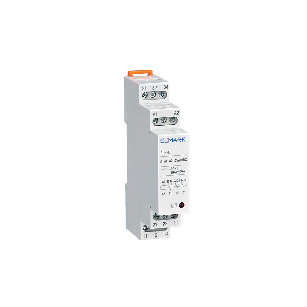 RELEU INTERMEDIAR ELR-7D 230V AC 3ХSPDT 16А