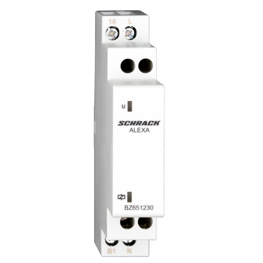 Releu modular seria ALEXA, 1ND, 230Vca