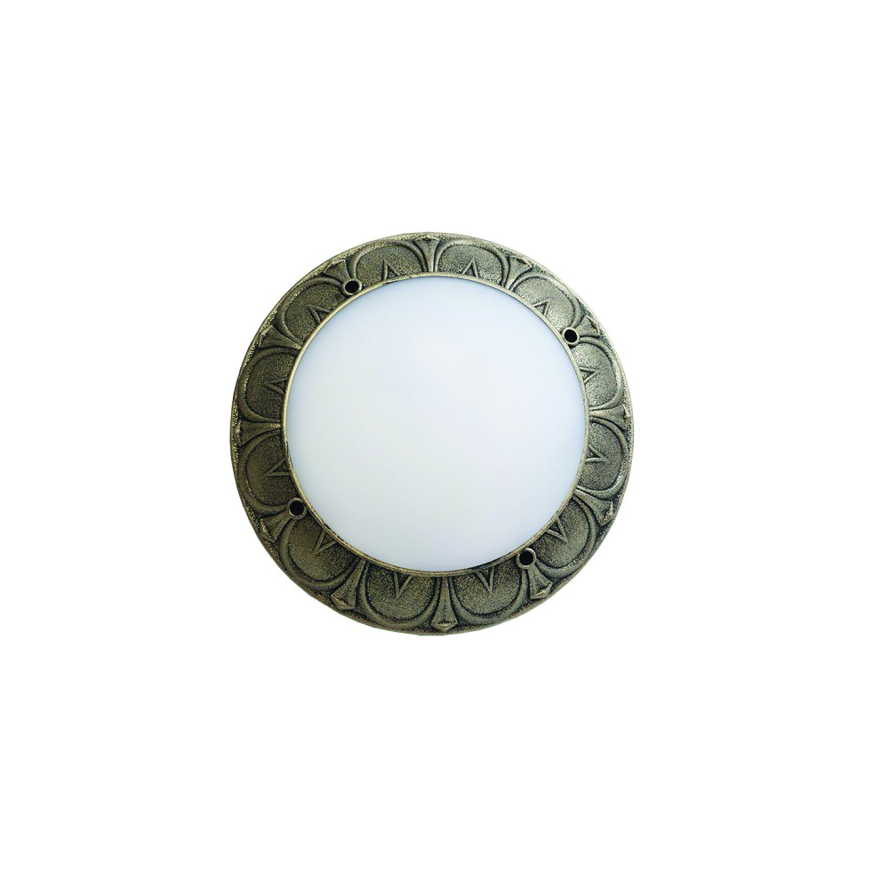 RITA CEILING FIXTURE 1XE27 IP66 ANTIQUE BRONZE