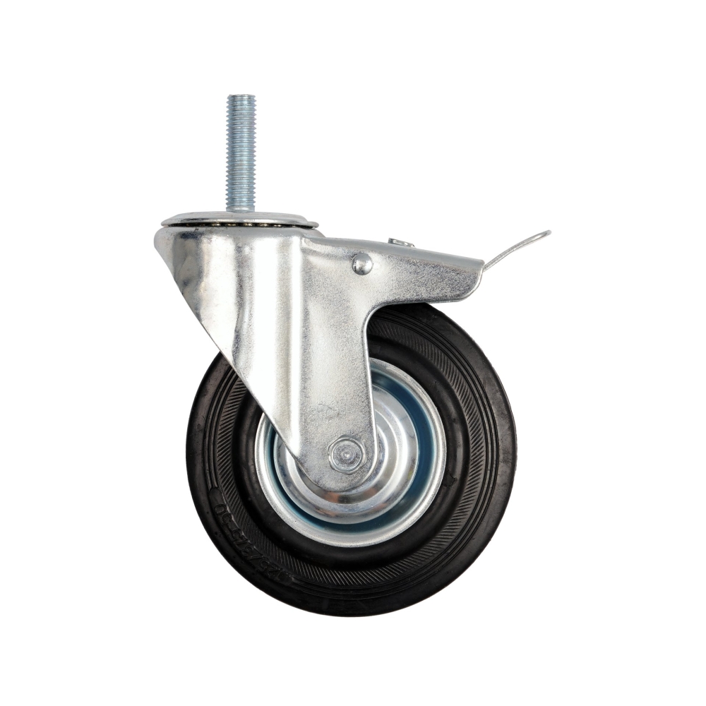 ROATA MOBILA PE FILET CU OPRITOR 75MM