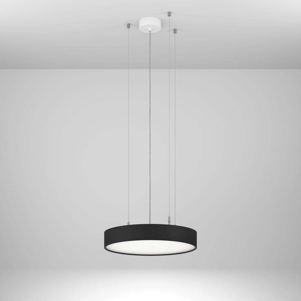Round 90 PD DI 23,5W 2898lm 830 OP on/off negru &Oslash;-450
