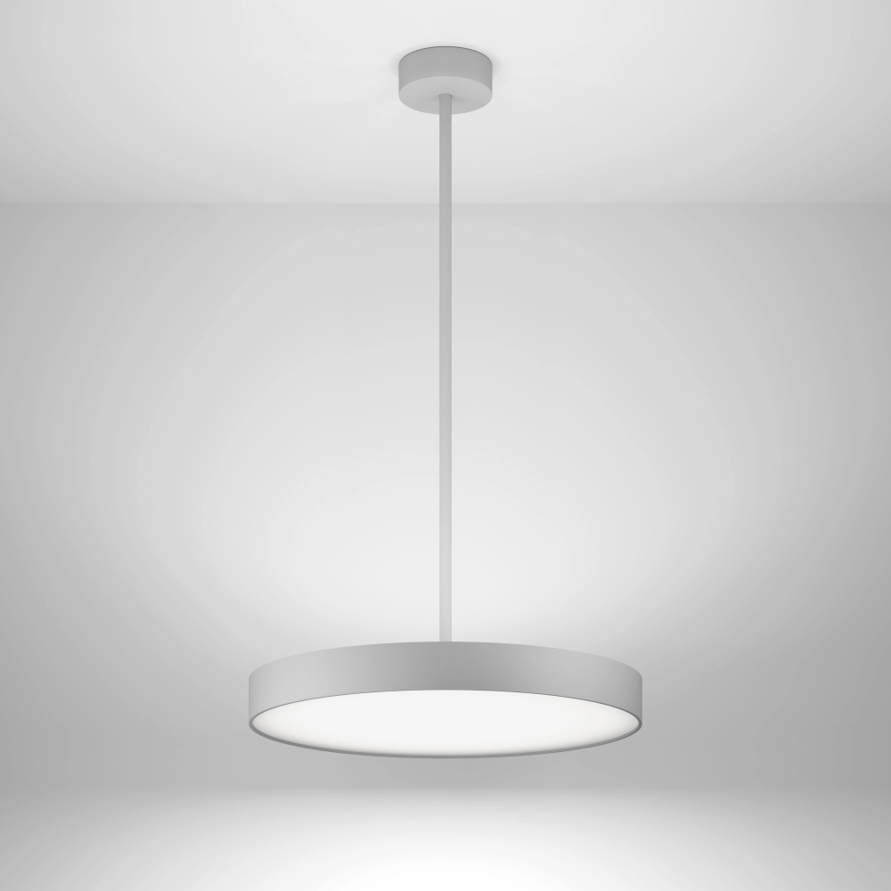 Round 90 PD DI/IND 52,3W 6965lm 940 on/off argintiu &Oslash;-650 R