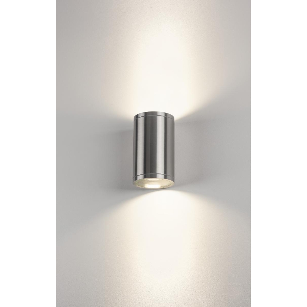 ROX WALL OUT,QPAR11,2x50W,IP44UP/DOWN, alu.periat