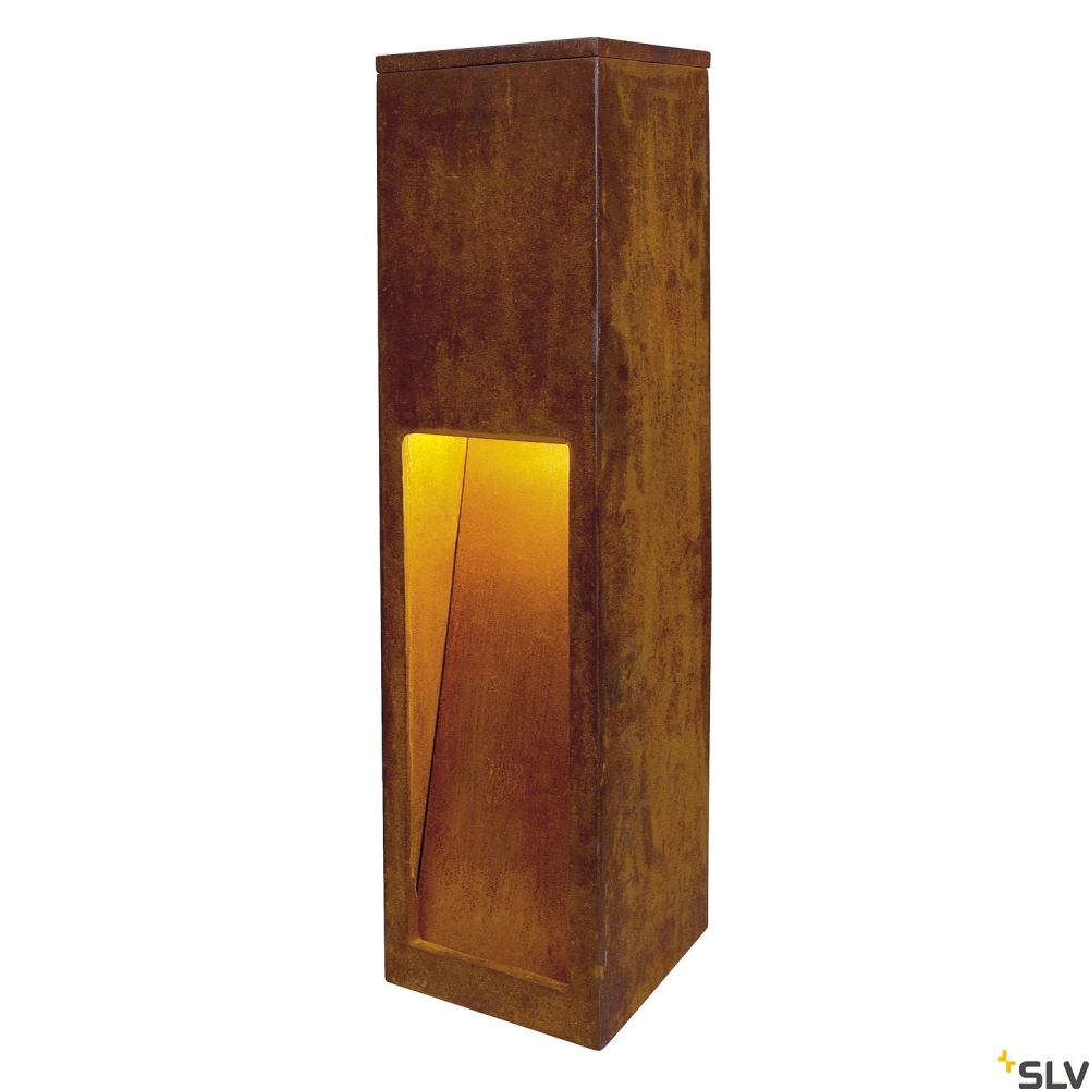 RUSTY 50 LED SLOT de exterior, 3000K, IP44, fier ruginiu