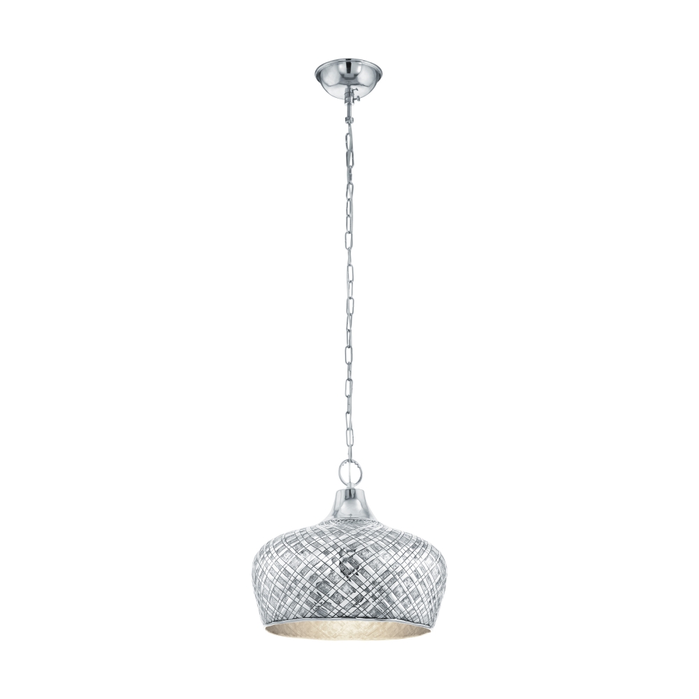 Saltash E27 60W chrome IP20