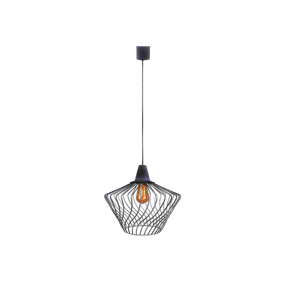 SALVA PENDUL 1xE27 NEGRU
