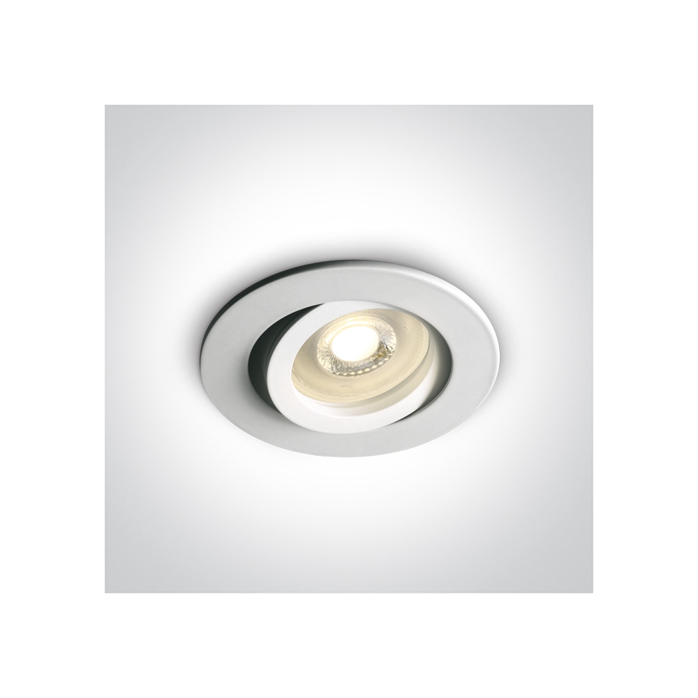 Saturn 1, 50W , MR16, GU10, 110-240V, IP20, alb