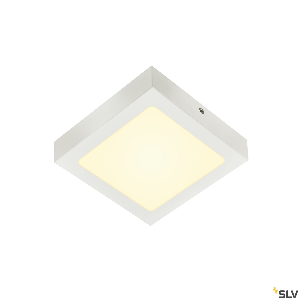 SENSER 18 square AL 880lm 3000K 230V IP20 alb