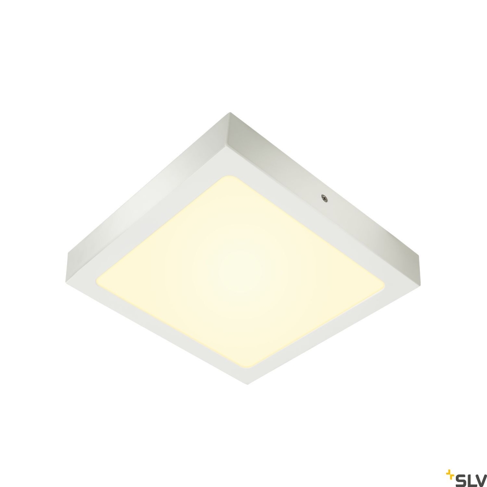 SENSER 24 square AL 1200lm 3000K 230V IP20 alb