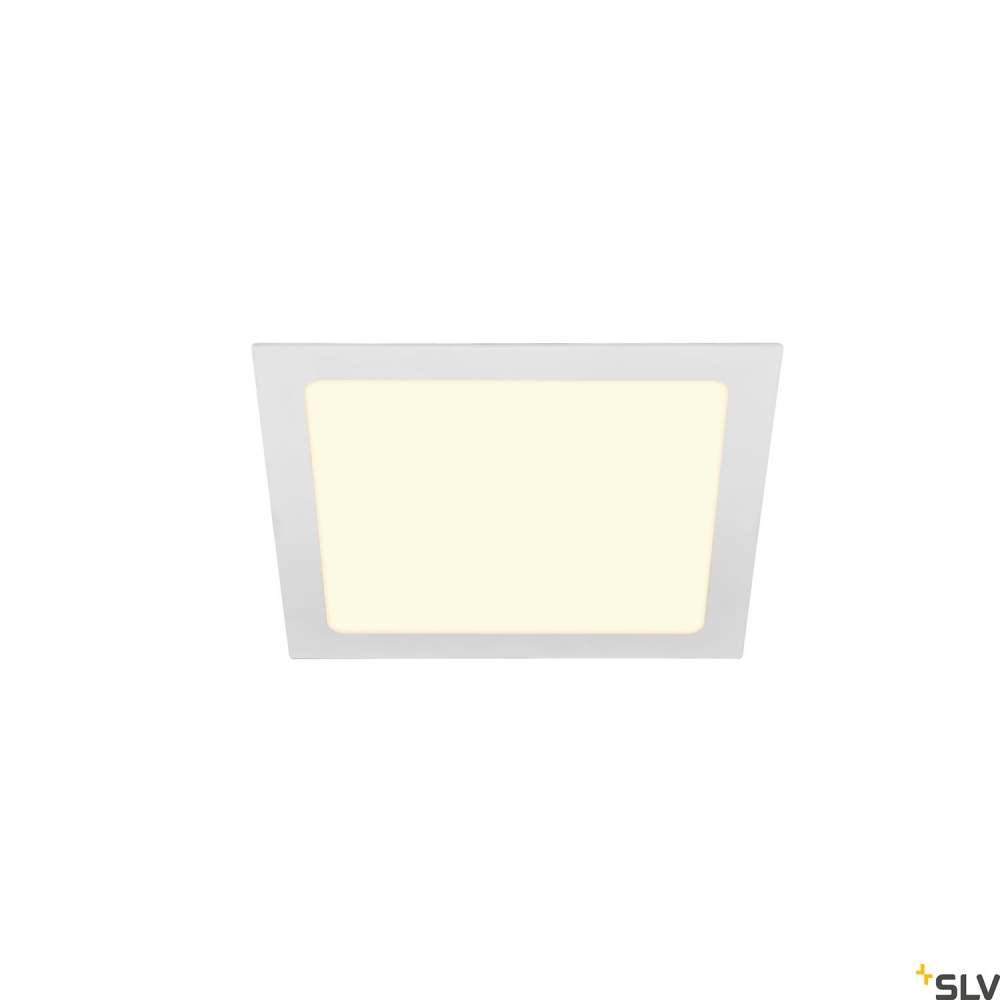 SENSER square EL 1200lm 3000K 500mA IP20 alb