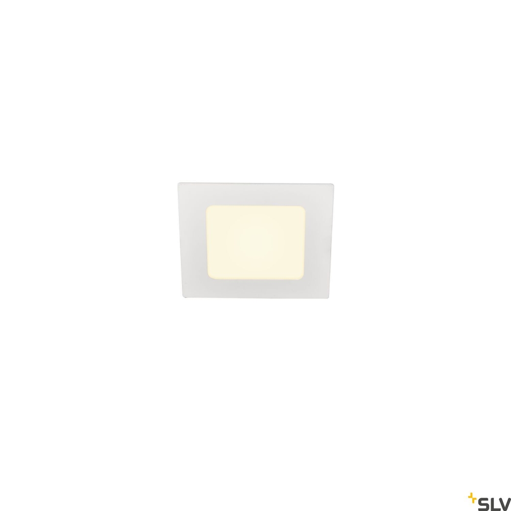 SENSER square EL 440lm 3000K 200mA IP20 alb