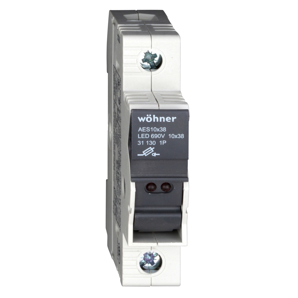Separator cu siguranta 10x38 EasySwitch 1p 32A + LED