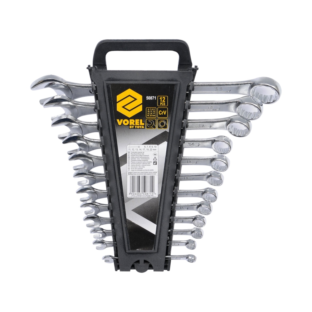 SET 12 CHEI COMBINATE 6-22MM