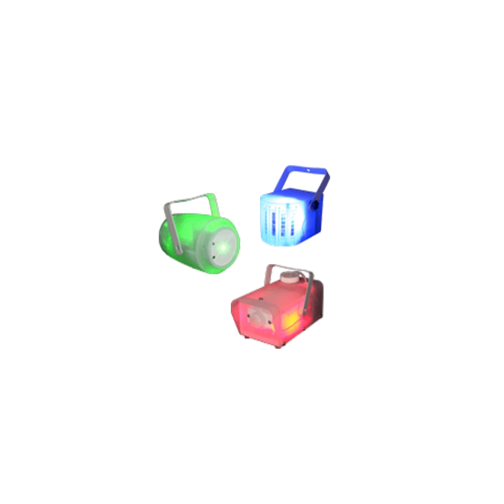 SET 3 EFECTE LED, MASINA FUM/LASER/ EFECT RGBW