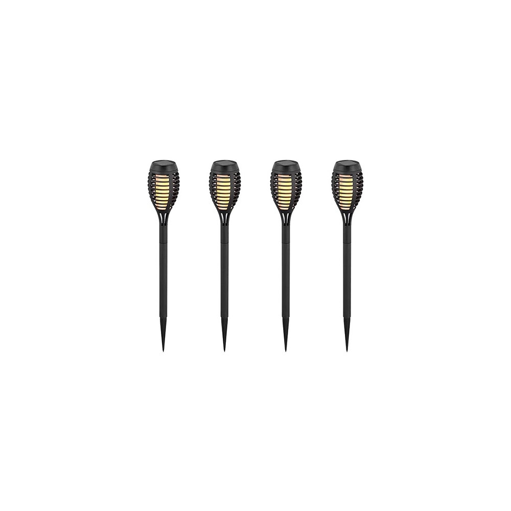 SET 4 CORP ILUMINAT GRADINA IP44 3 IN 1 EFECT FLACARA INCARCARE SOLAR