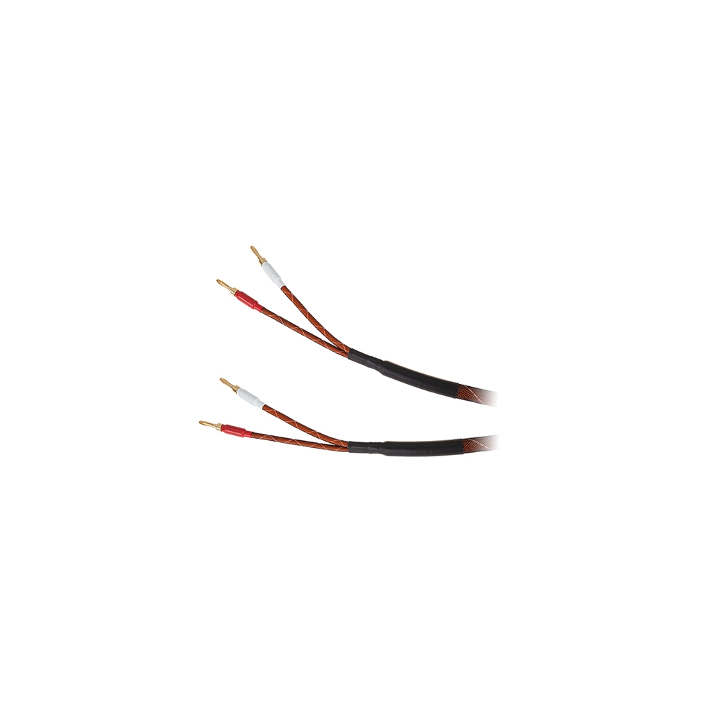 SET CABLU DIFUZOR MUFE BANANA X2 CUPRU 15AWG 5M K&M