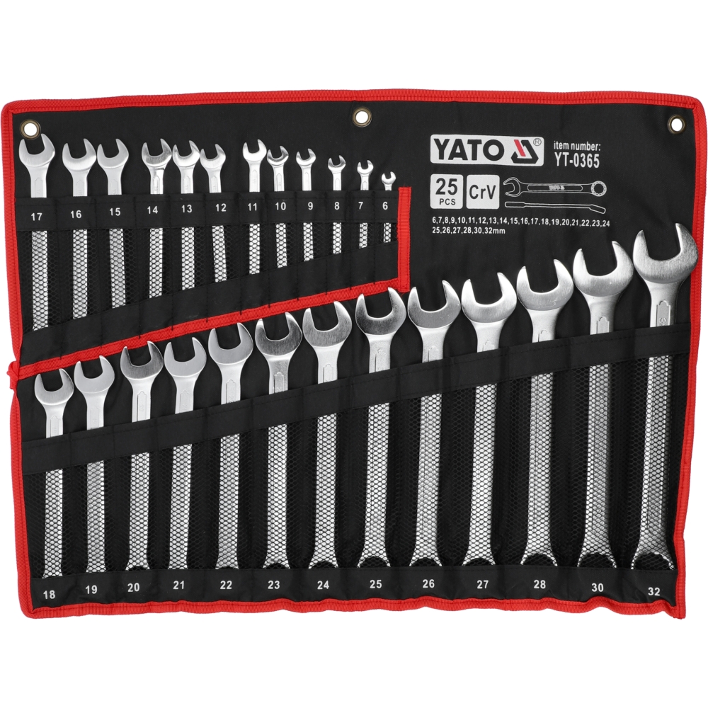 SET CHEI COMBINATE 6-32MM, 25 BUC
