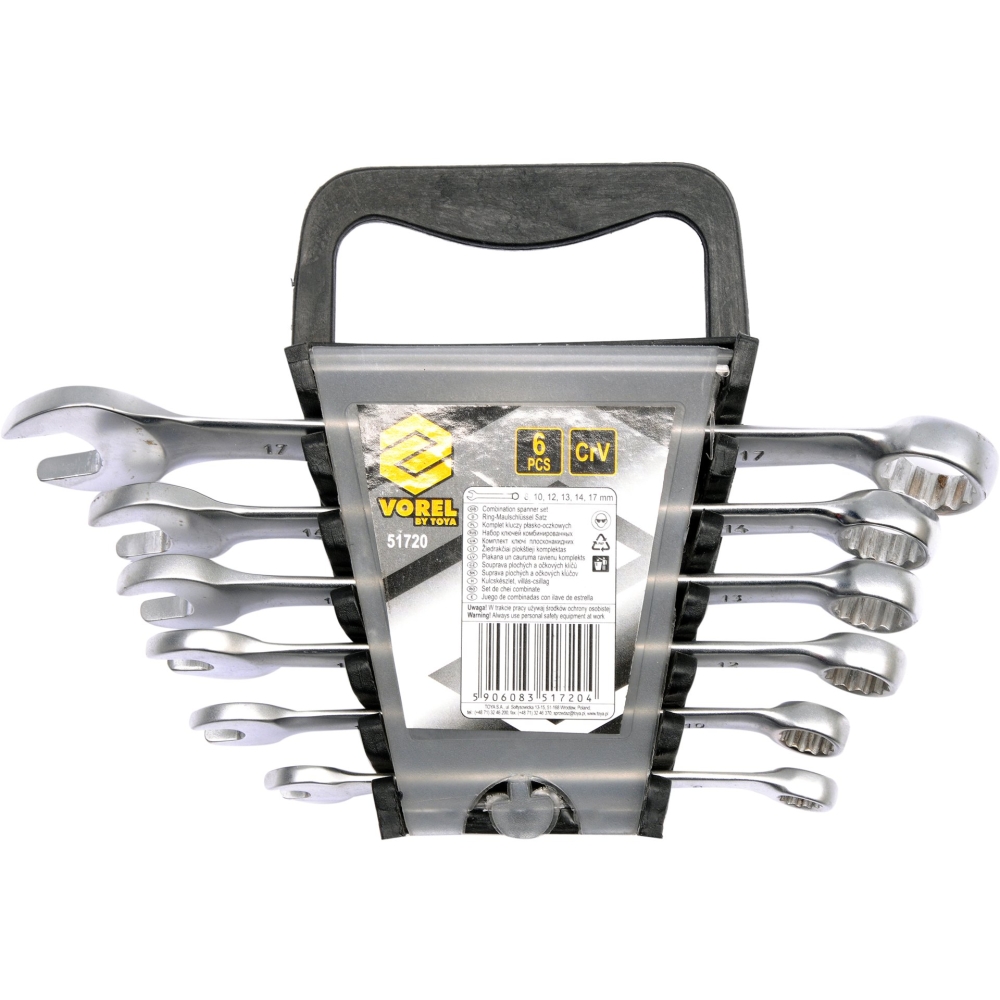 SET CHEI COMBINATE 6 BUC, 8-17MM