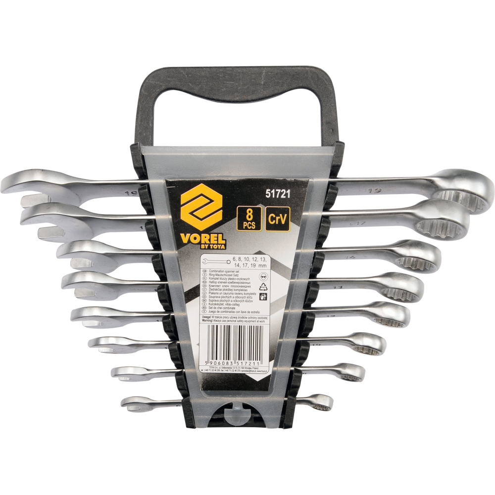 SET CHEI COMBINATE 8 BUC, 6-19MM
