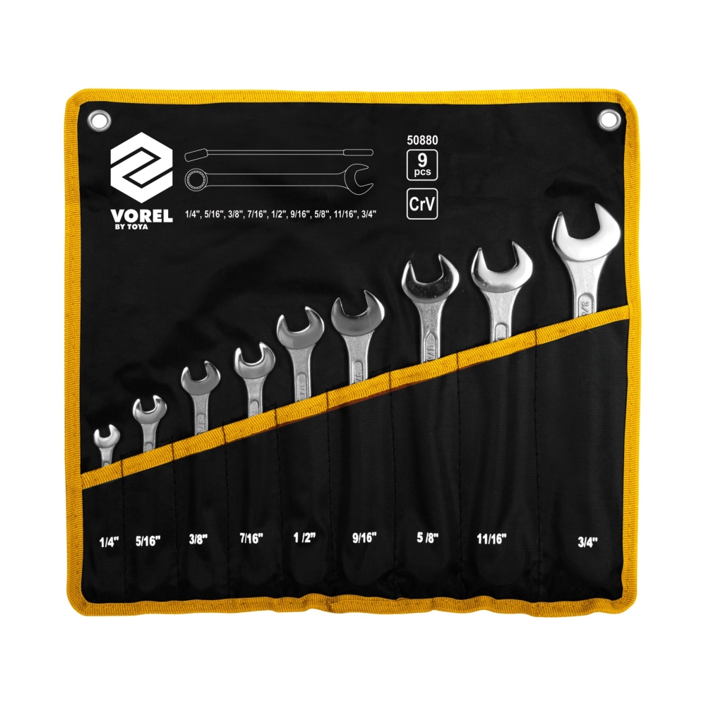 SET CHEI COMBINATE INCH , 9 BUC, CR-V