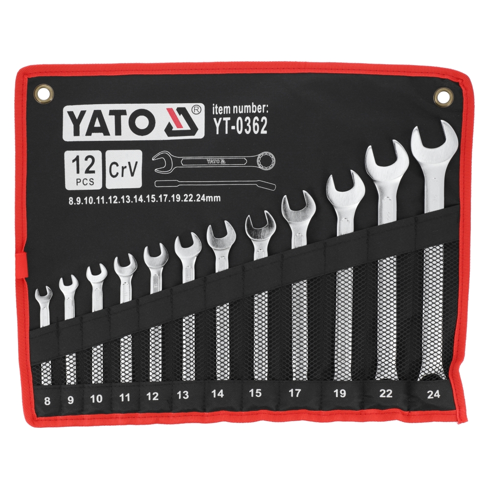 SET CHEI COMBINATE SATINATE 8-24MM, 12 BUC