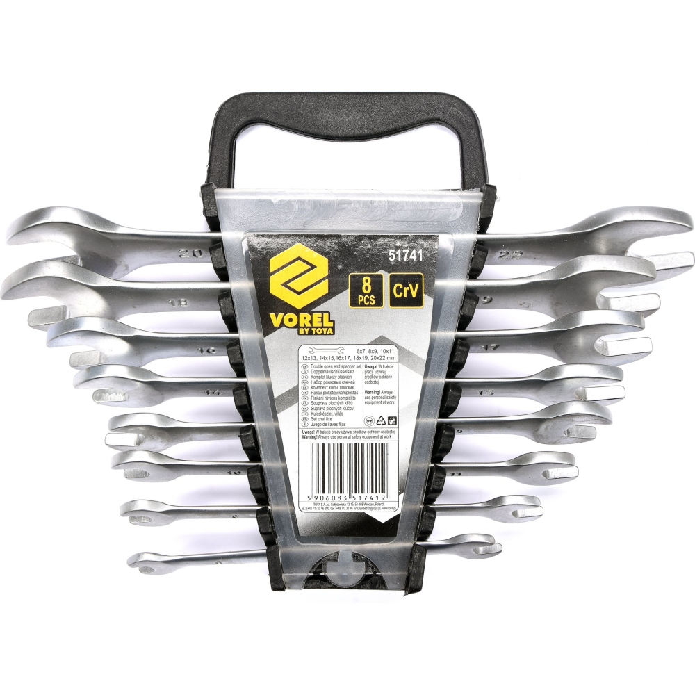 SET CHEI FIXE SATINATE 8 BUC, 6-22MM