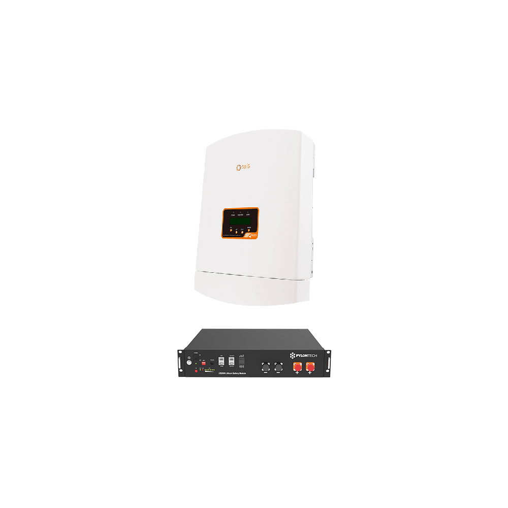 SET INVERTOR CU BATERIE 2.4kW SOLIS-RAI-3K-48ES-5G