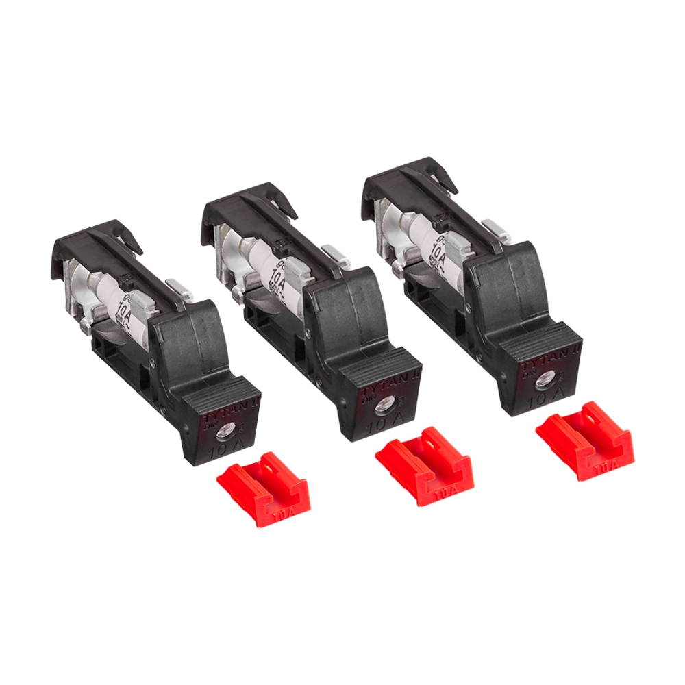 Set portfuzibile TYTAN II+cutie şi indic. fuziune-D0/3x10A
