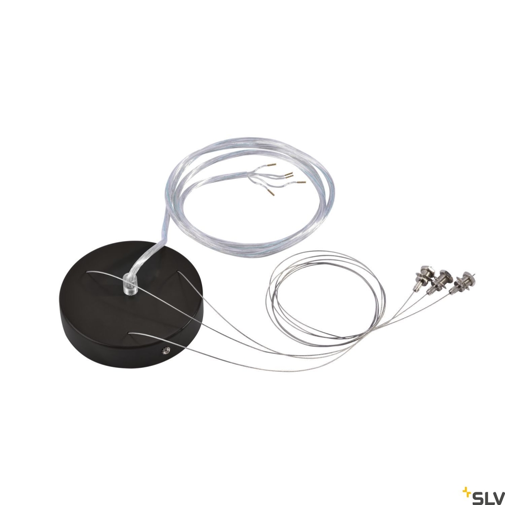 set suspensie ptr. MEDO LEDnegru5-adrig