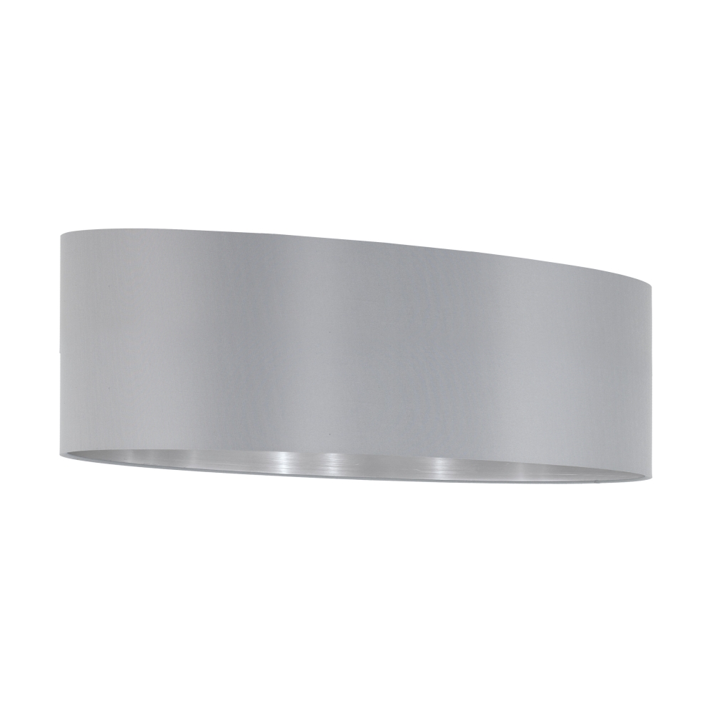 Shade for Pendant luminaire "Pasteri Pro" 2x60W grey/silver