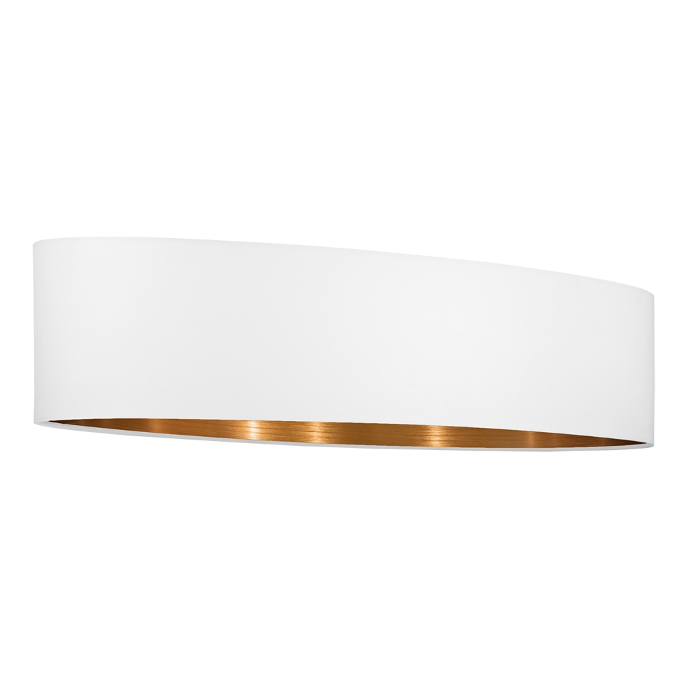 Shade for Pendant luminaire "Pasteri Pro" 2x60W white/copper