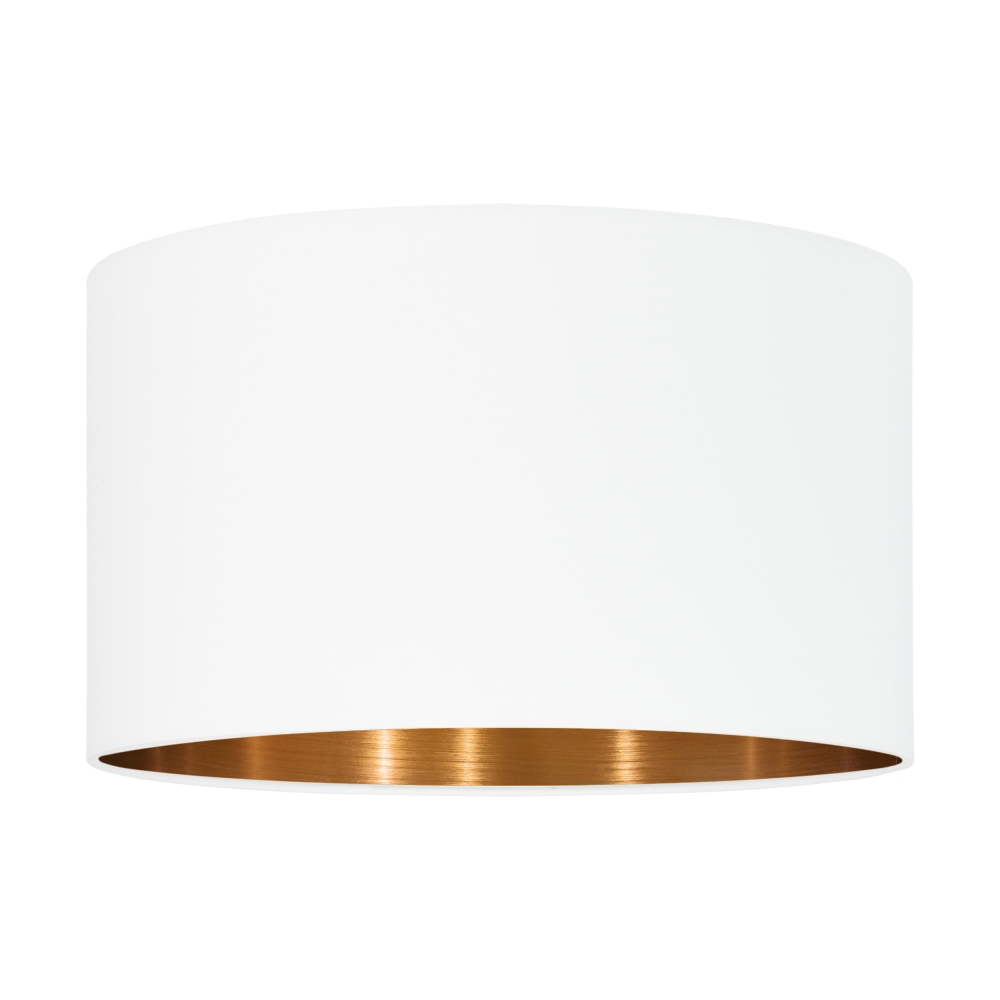 Shade for Pendant luminaire "Pasteri Pro" white/copper