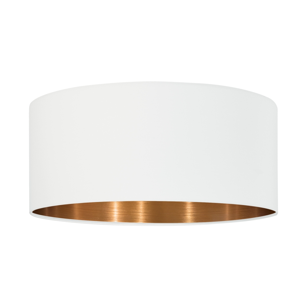 Shade for Pendant luminaire "Pasteri Pro" white/copper