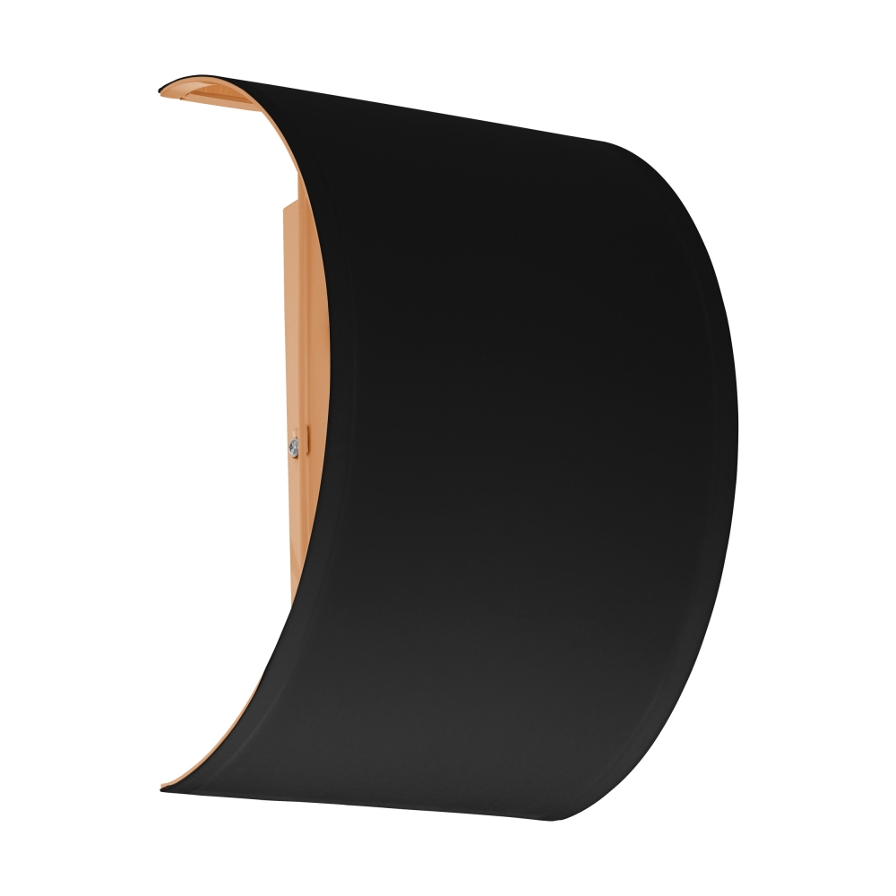 Shade semicircular for Pasteri Pro black/copper