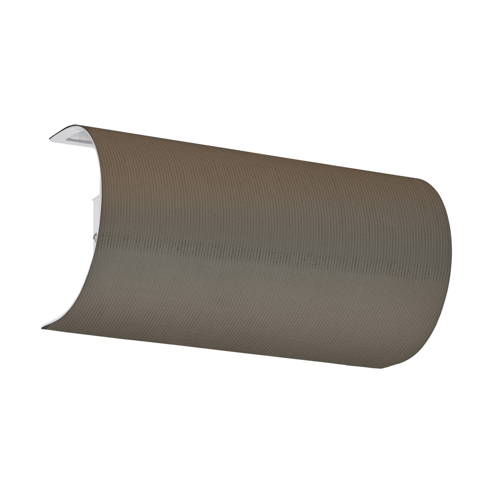 Shade semicircular for Pasteri Pro linen brown