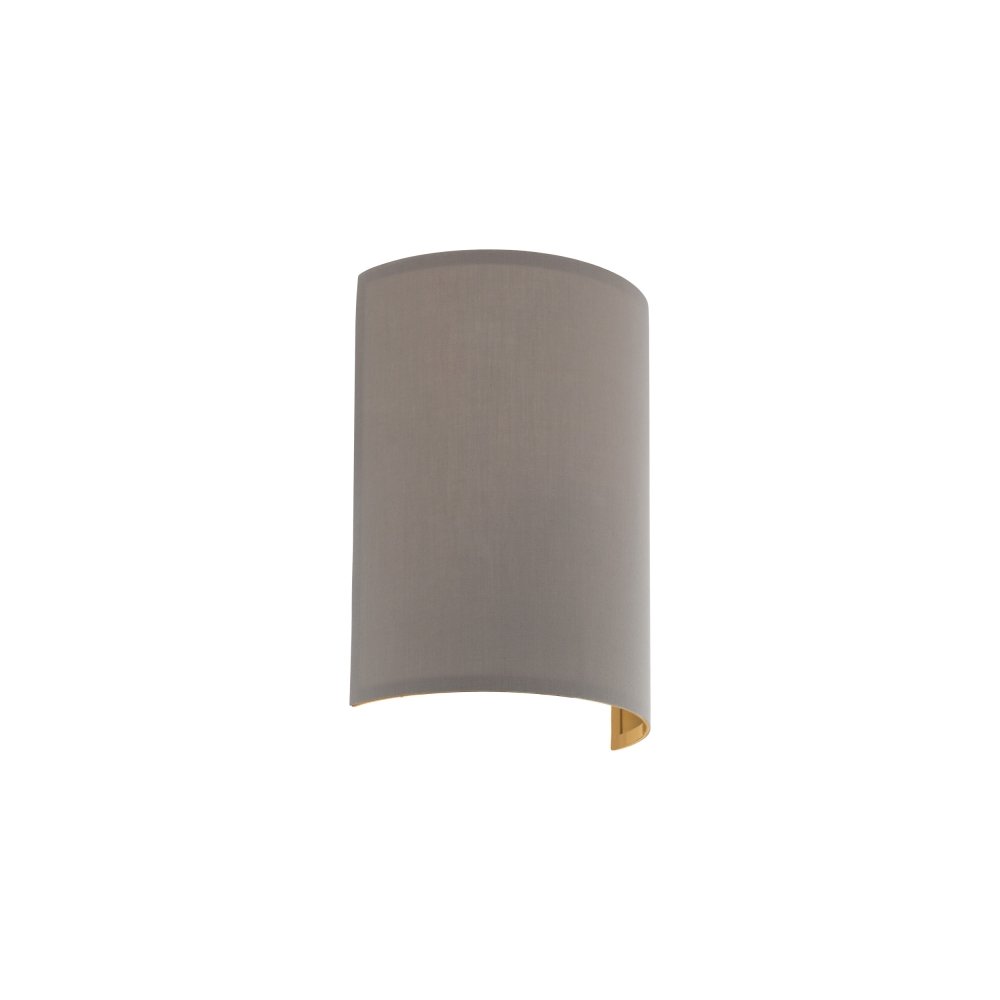 Shade semicircular for Pasteri Pro taupe/gold