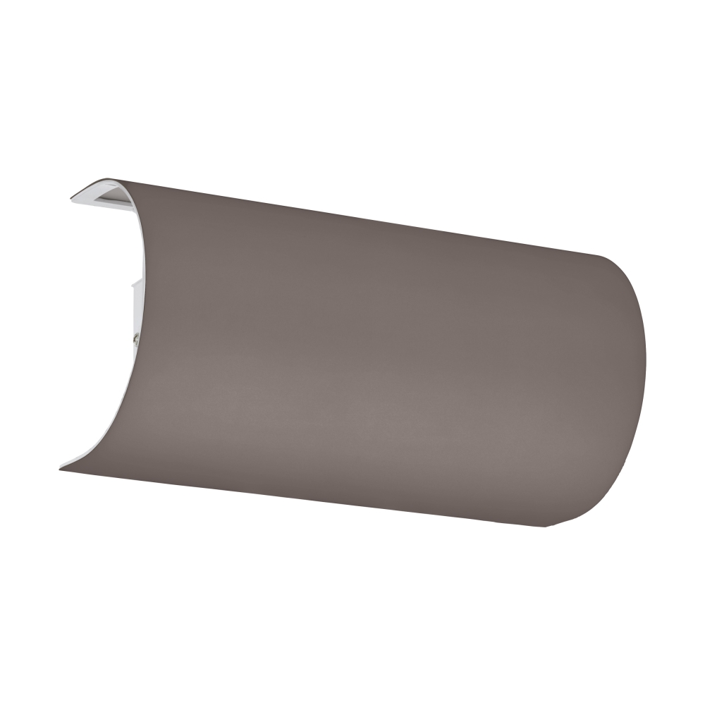 Shade semicircular for Pasteri Proanthracite-brown