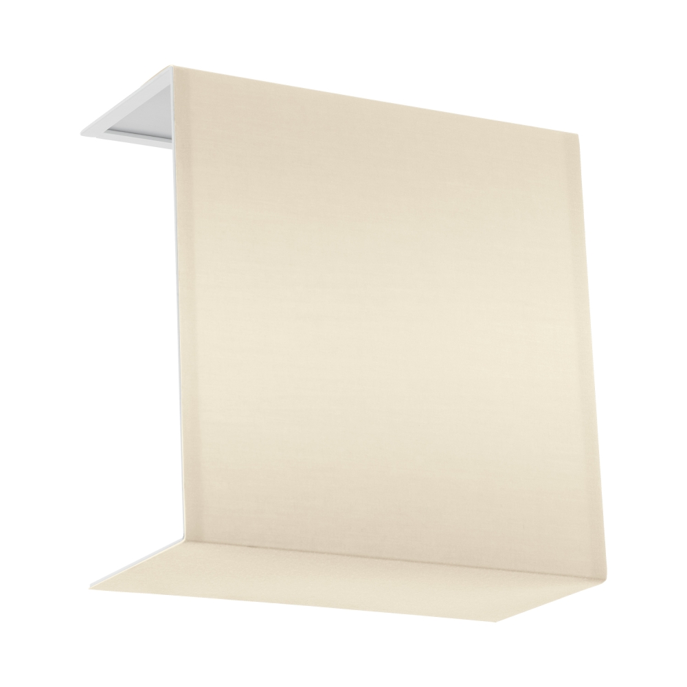 Shade square zu Wall luminaire "Pasteri Pro" creme