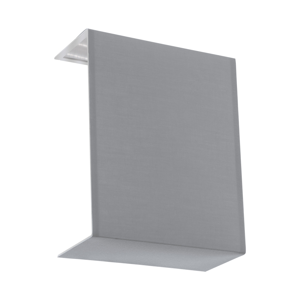 Shade square zu Wall luminaire Pasteri Pro grey/silver